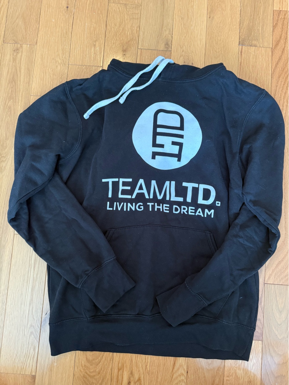TeamLTD Black Logo Hoodie